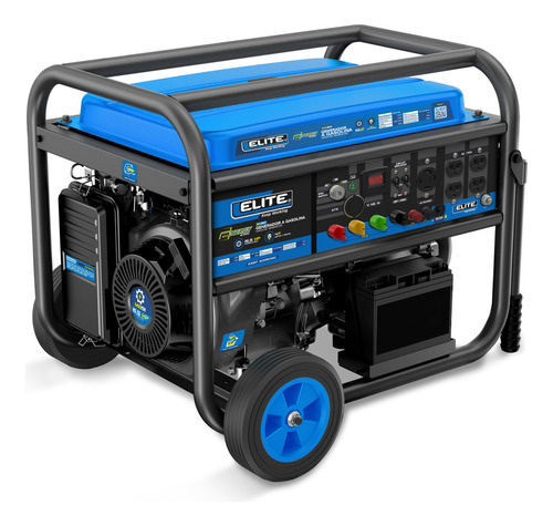 Generador Portatil A Gasolina 8,000w Bivoltaje Elite 16hp