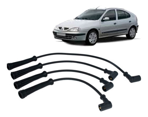 Juego Cables Bujias Para Renault Megane Rn 1.6 1999 2001 