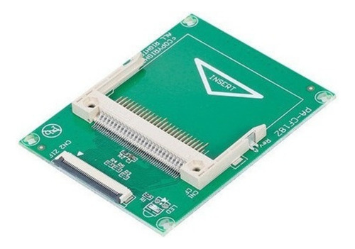 Convertidor Compact Flash A Zif 1.8 Adaptador Cf A Zif/lif Color Verde