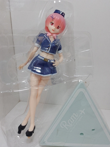 Re Zero Lugnica Airlines Action Figure Sega. Cód A47 (Usado)