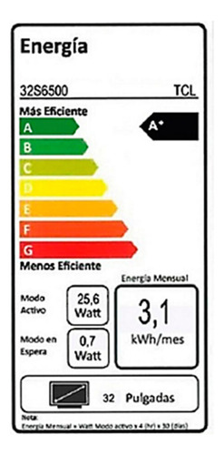 Smart Tv Portátil Tcl S-series 32s6500 Led Hd 32 (Usado)