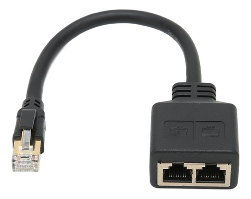 Tefola Adaptador Divisor Rj45 Ethernet Extension Cable 1 2