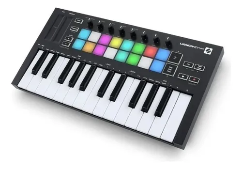 Teclado Controlador Novation Launchkey Mini Mk3 Usb | Parcelamento