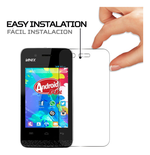 Protector Pantalla Antishock Para Lanix Ilium S106