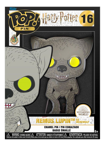 Figura De Acción Remus Lupin Esmaltado Pop! Pin 16 Funko
