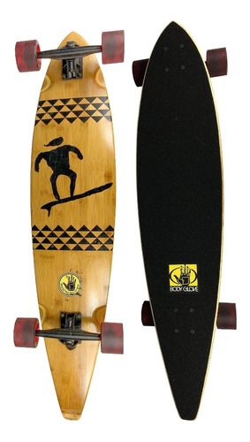 Skate Longboard Profissional Bamboo Body Glove - Surfmana