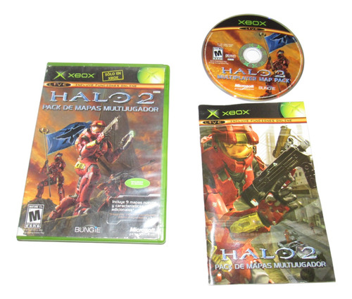 Halo 2 Pack De Mapas Multijugador - Xbox Clasico