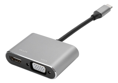 Adaptador Dock Type-c Hub A Vga Dvi Displayport/3.1 Ethernet