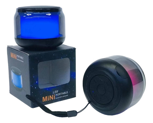 Mini Parlante Bluetooth Portátil Recargable Rgb L59