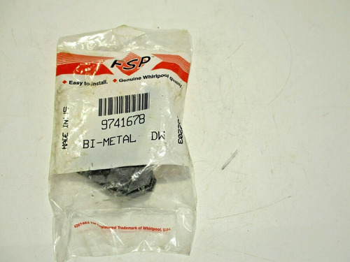 New Genuine Oem Fsp Whirlpool 974678 Dishwasher Bi-metal Vvz