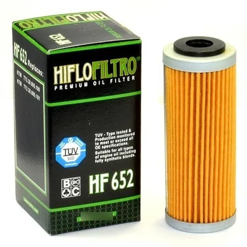 Filtro De Aceite Hiflofiltro Ktm Sxf 250 350 450 400 Hf652 - Powertech Motos