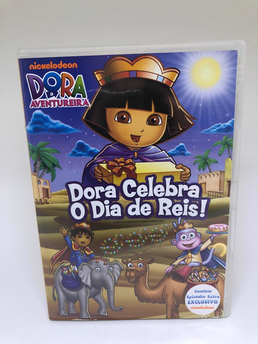 Dvd Infantil Dora Aventureira Dora Celebra O Dia De Reis!