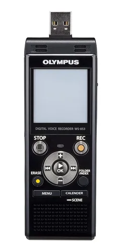 Grabadora De Voz Olympus Ws-853, Digital, 8 Gb, Mp3, Usb