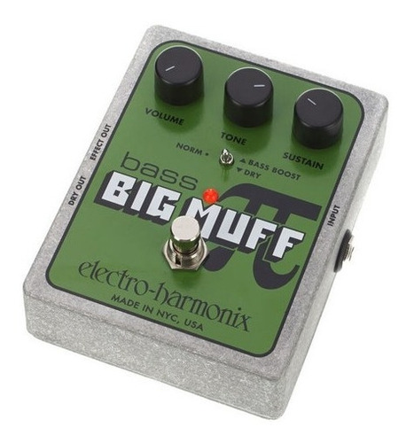 Pedal Distortion Bajo Electro Harmonix Bass Big Muff