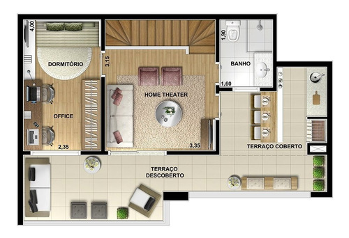 Imagem 28 de 30 de Apartamento À Venda No Bairro Morumbi - São Paulo/sp - O-1743-6423