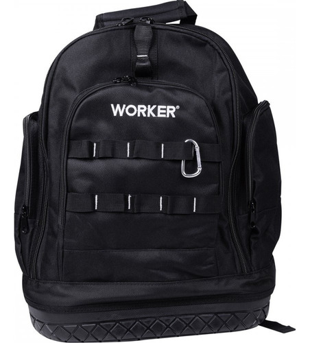 Mochila Para Carregar Ferramentas Reforçada Worker 14'' Cor Preto