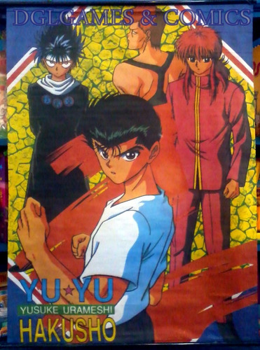 Poster De Tela Yu-yu Hakusho Nuevo 1,00 Mts X 0;75 Mts