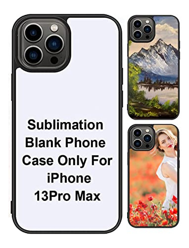 Funda Para iPhone 13 Pro Max Transparent Goma Tpu-02