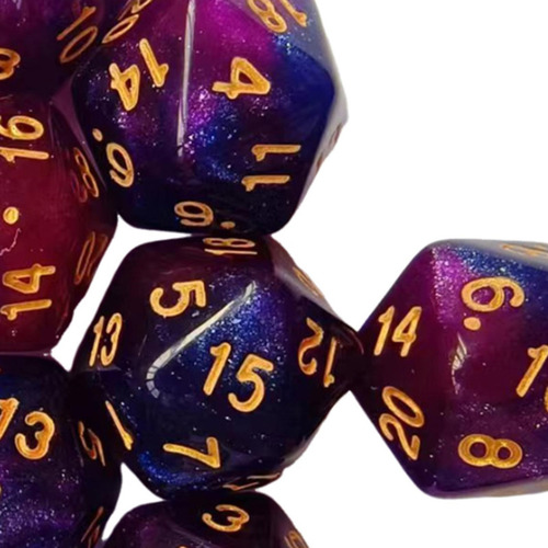 Jja 3 Dados Poliédricos D20 Para Juegos De Rol Ktv, Juego De