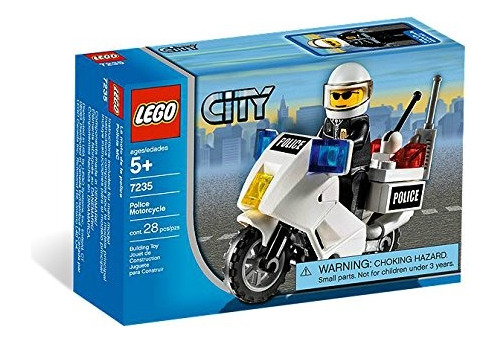 Lego City Moto De Policía 7235