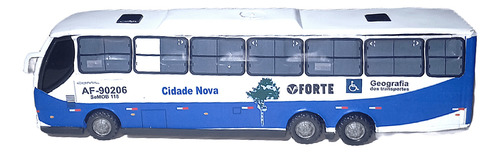 Miniatura Ônibus De Linha (transporte Coletivo) Belém Região Cidade Nova 6 Pte Vargas