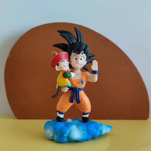 Figura Goku Y Gohan En La Nube Voladora 10cm Dragon Ball Z