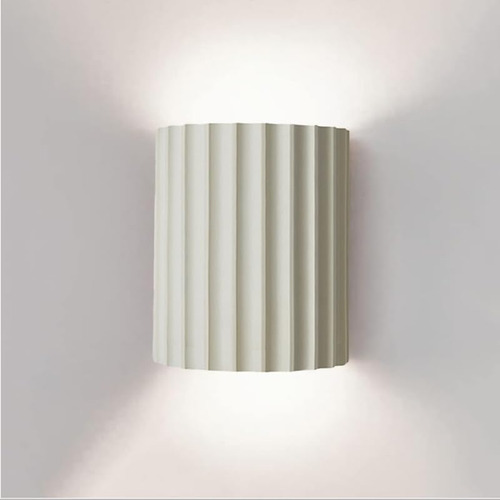 Moderno Aplique De Pared Led Minimalista De Resina, Estilo N