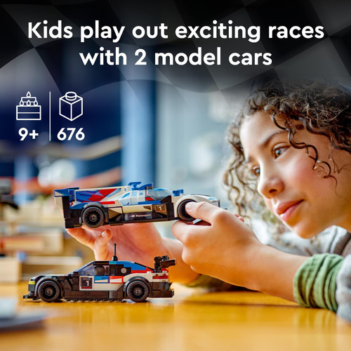 Set Lego Autos De Carreras Para Niños 1 A 5 Años-