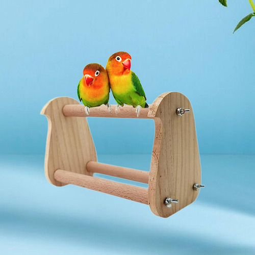Pájaro De Madera Parrot Perch Rama De Madera Rama De Madera
