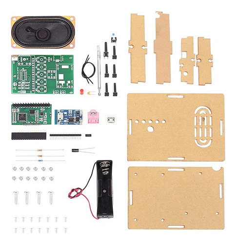 Kit De Radio Fm Para Proyectos De Soldadura Diy, Receptor In