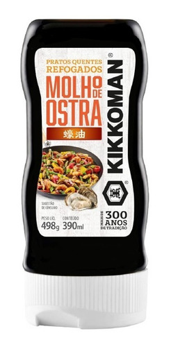 Imagem 1 de 1 de Molho Ostra Kikkoman 498 G Pratos Quentes Refogados