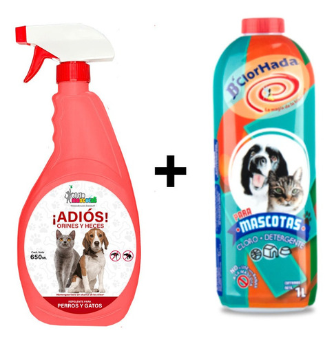 Repelente Perros Gatos ¡adiós Orines Y Heces! + Detergente