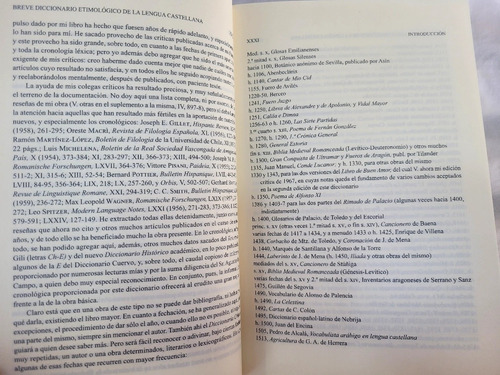 Breve Diccionario Etimologico Lengua Castellana J Coromines