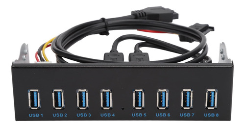 Adaptador Panel Frontal Usb 3.0 19 Pine 8 Puerto Extension