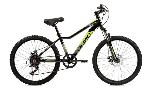 Mountain Bike Olmo Safari 240 14  14v Color Negro Y Verde  