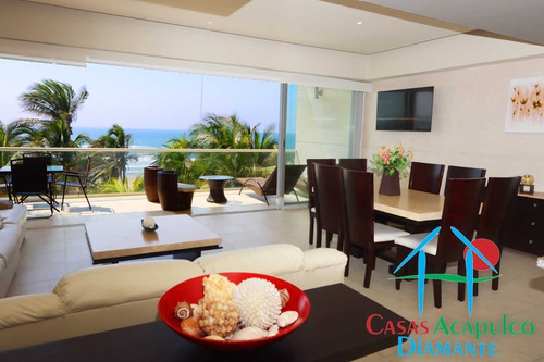 Imagen 3 de 30 de Cad Areia C 202. Terraza Con Vista Al Mar Y Albercas