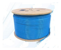 Cable Utp Cat 7 Sftp Azul 100% Cobre 