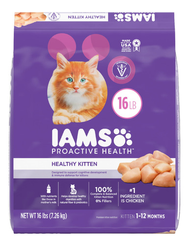 Iams Proactive Health Comida Seca Para Gatitos