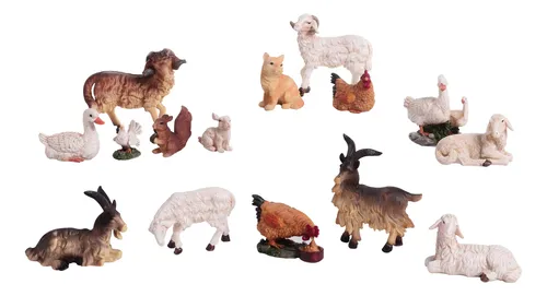 Animales Para Pesebre De 7 Cm Santini Christmas