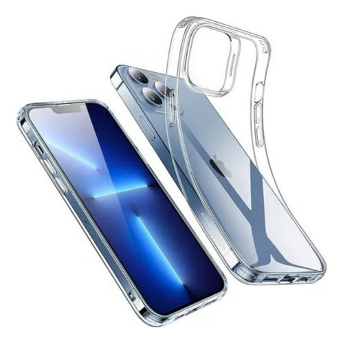 Funda Tpu Ultrafina Transparente Para iPhone 14 Plus Pro Max