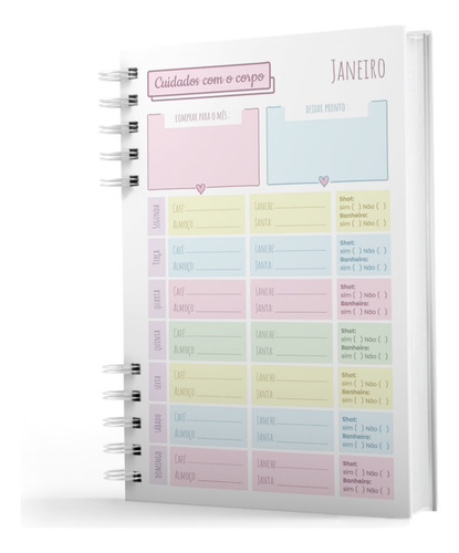 Agenda 2024 Nisti Print Nisti Print Planner 2024 - Hi Hello cor rose