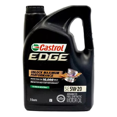 Aceite De Motor Full Sintetico 5w20 Castrol Edge Galon