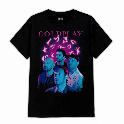 Coldplay Integrantes 369 Rock Polera Dtf