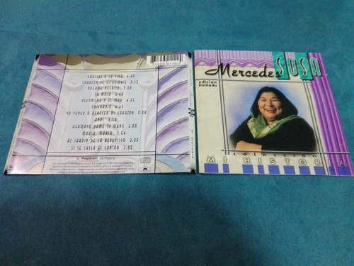 Mercedes Sosa Mi Historia Colección Cd