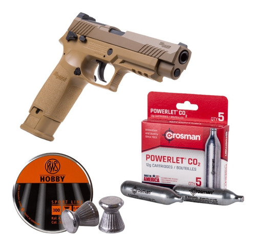 Paquete Marcadora Sig Sauer M17 .177 Co2 Blowback Xtmchws C