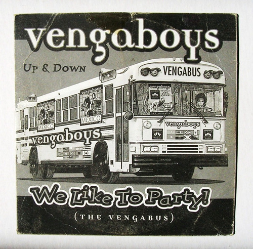 Vengaboys We Like To Party Cd Single Mexicano 