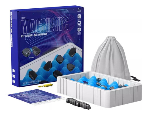 Tablero De Ajedrez Magnético Juego De Piedras Magnéticas