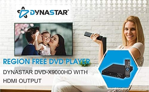 Región Dvd Free Dvd Dynastar Dvd-x9000hd Con Salida Hdmi, In