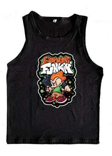 Musculosa Pico Friday Night Funkin Para Chicos