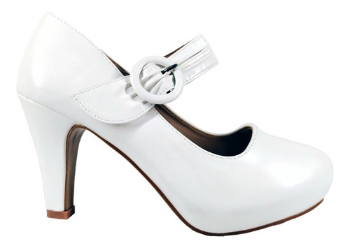 Zapato De Fiesta Para Mujer Taco Medio 